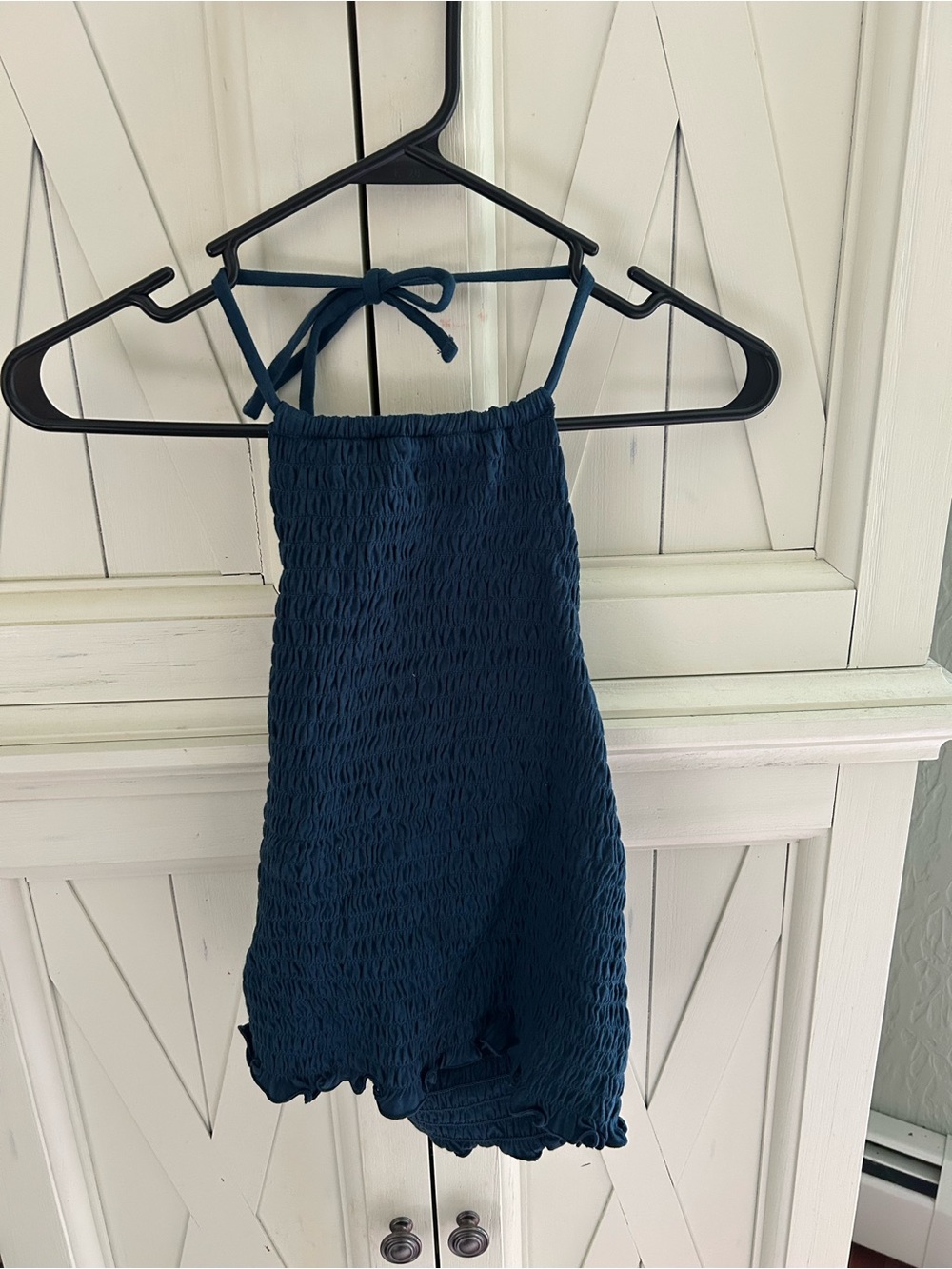 Ruched Halter Tank Top Old navy
